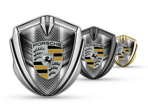 Porsche Badge Autoadesivo Personalizzabile Disegno Forza